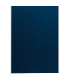 Capas em Polipropileno A4 300 mícrons de Cor azul Pack de 100 unid.